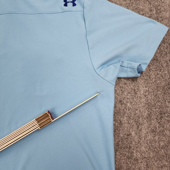 Under Armour Light Blue Polo Shirt - Picture 11 of 16